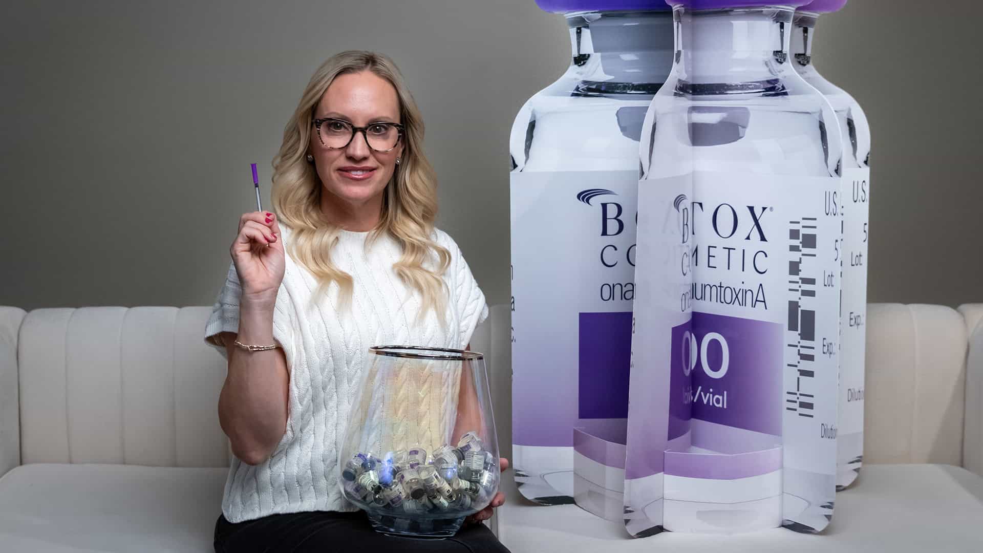 Dr. Melissa Smith With Botox Advertisement